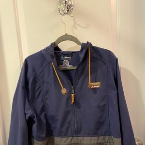 LLBean 1/4 Zip Up Jacket